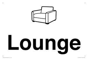 Dementia lounge sign